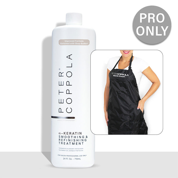 a-Keratin Smoothing & Refinishing Treatment (24 oz.) + Free Gift!