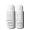 Two bottles of Peter Coppola hydrating and repairing shampoo and conditioner on a white background