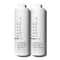 Two bottles of Peter Coppola hydrating and repairing shampoo and conditioner on a white background