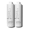 Two bottles of Peter Coppola shampoo and conditioner on a white background